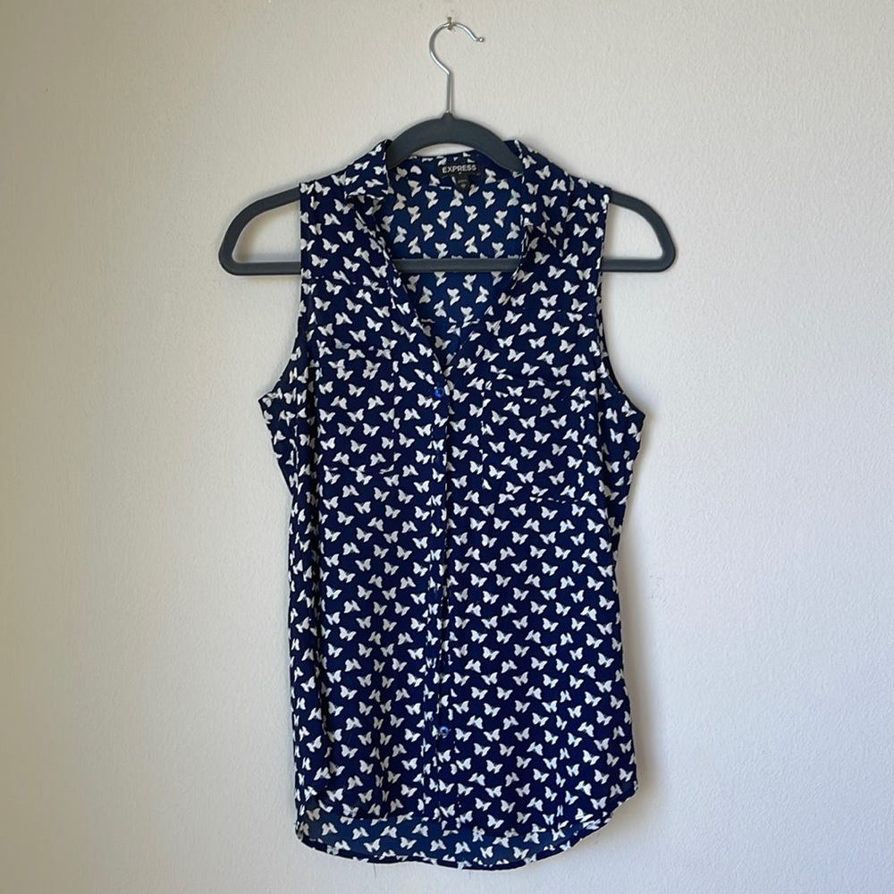 EXPRESS sleeveless shirt